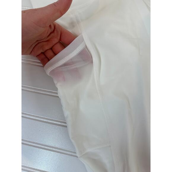 NWT Aerie Sidewalk Seamless Ribbed Crop Tee & Goals High Rise Leggings Bundle L - Picture 9 of 12